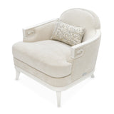 La Marisia Light Champagne Matching Accent Chair from Michael Amini - Luna Furniture