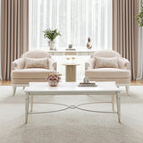 La Marisia Light Champagne Matching Accent Chair from Michael Amini - Luna Furniture
