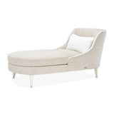 La Marisia Light Champagne Chaise from Michael Amini - Luna Furniture