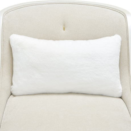 La Marisia Light Champagne Chaise from Michael Amini - Luna Furniture