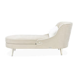 La Marisia Light Champagne Chaise from Michael Amini - Luna Furniture