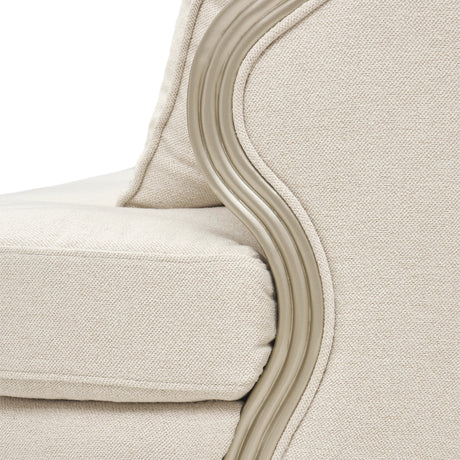 Camellia Field Caramel 2-piece Sofa - Cornsilk/champagne from Michael Amini - Luna Furniture