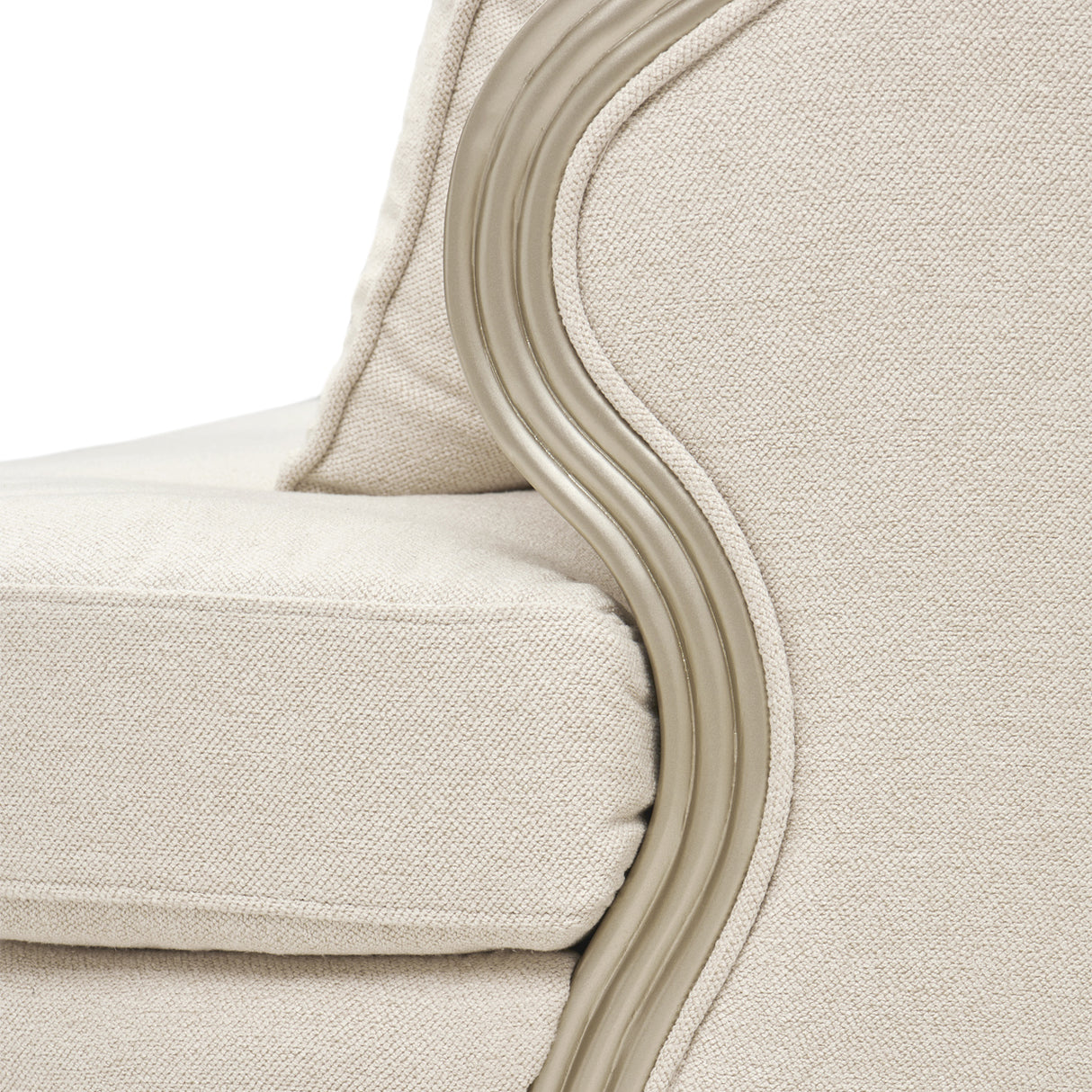 Camellia Field Caramel 3-piece Sofa - Cornsilk/champagne from Michael Amini - Luna Furniture