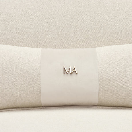 Camellia Field Caramel 3-piece Sofa - Cornsilk/champagne from Michael Amini - Luna Furniture