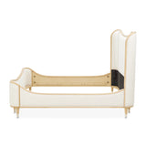 Camellia Field Caramel Queen Upholstered Bed (3pc) from Michael Amini - Luna Furniture