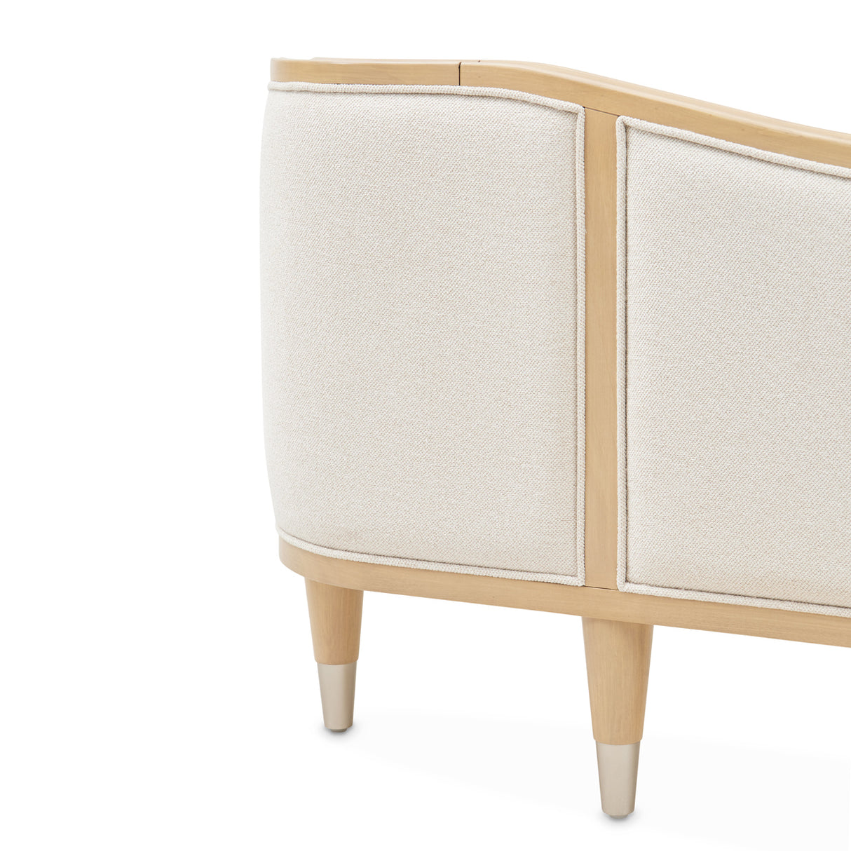 Camellia Field Caramel Queen Upholstered Bed (3pc) from Michael Amini - Luna Furniture