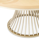 Camellia Field Caramel Round Dining Table from Michael Amini - Luna Furniture