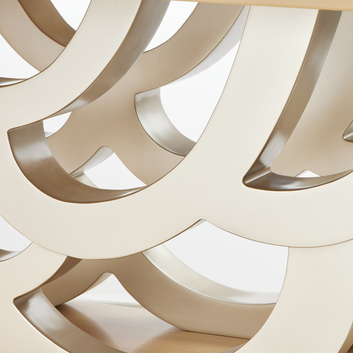 Camellia Field Caramel Pedestal Dining Table from Michael Amini - Luna Furniture