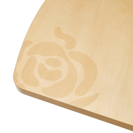 Camellia Field Caramel Pedestal Dining Table from Michael Amini - Luna Furniture