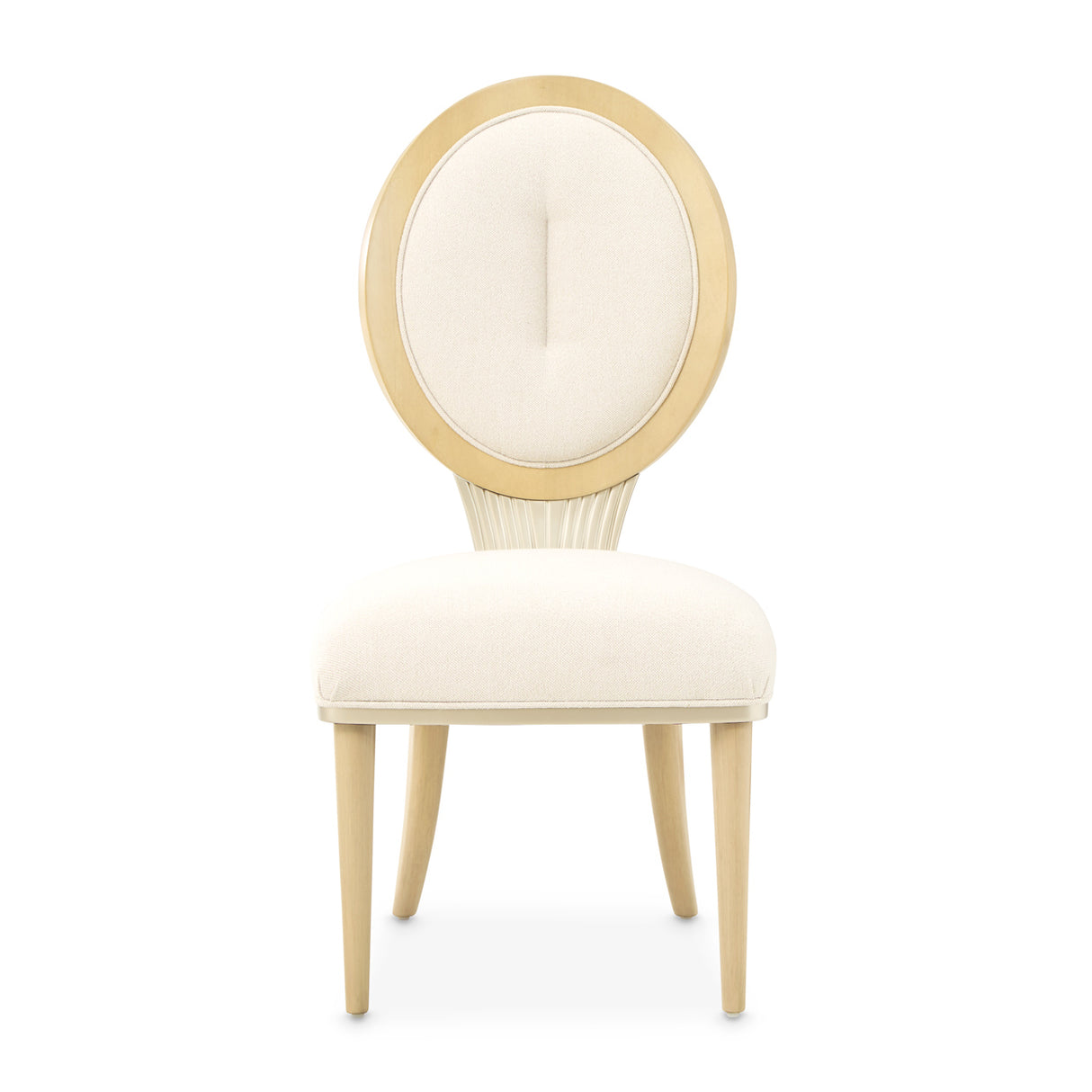 Camellia Field Caramel Dining Side Chair from Michael Amini - Luna Furniture