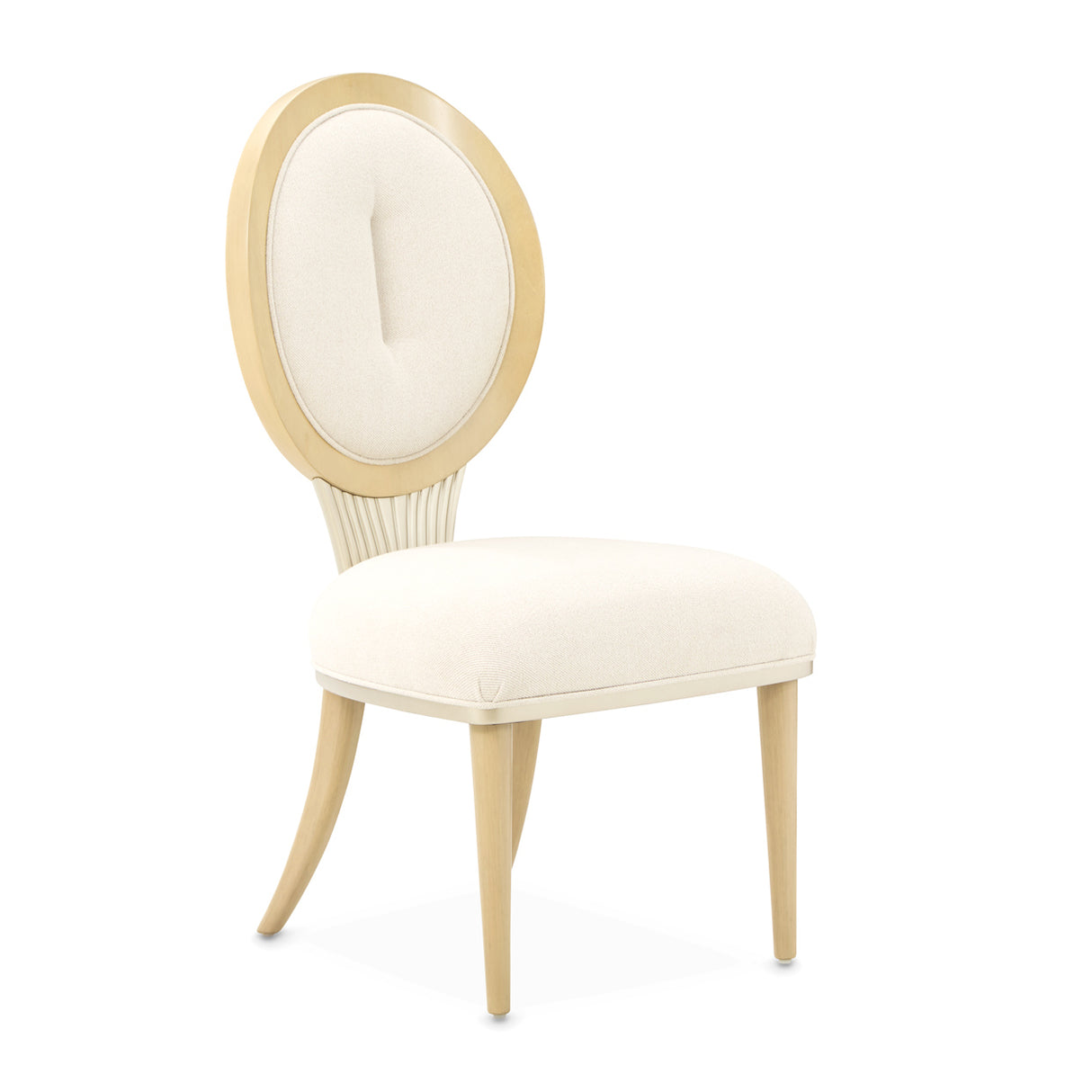 Camellia Field Caramel Dining Side Chair from Michael Amini - Luna Furniture