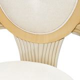 Camellia Field Caramel Dining Arm Chair from Michael Amini - Luna Furniture