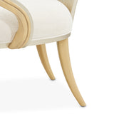Camellia Field Caramel Dining Arm Chair from Michael Amini - Luna Furniture