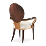 Camellia Field Pecan Warm Pecan Camellia Field Arm Chair Warm Pecan from Michael Amini - Luna Furniture