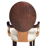 Camellia Field Pecan Warm Pecan Camellia Field Arm Chair Warm Pecan from Michael Amini - Luna Furniture