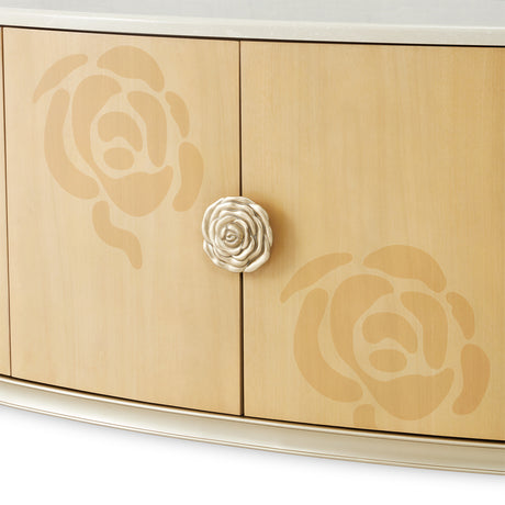 Camellia Field Caramel Sideboard from Michael Amini - Luna Furniture