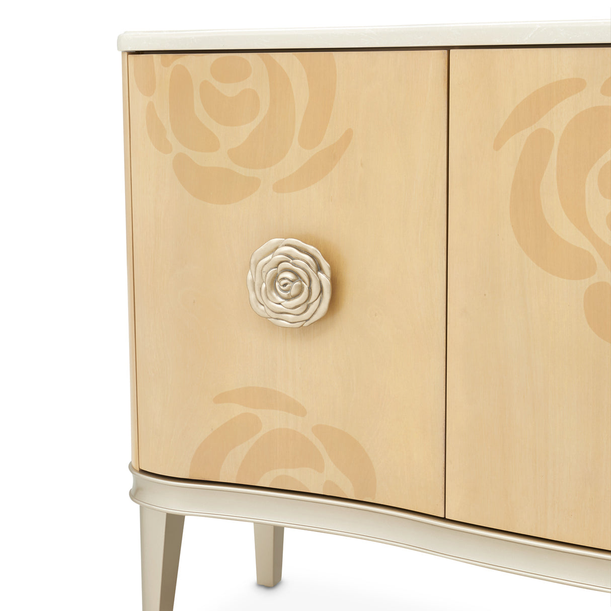 Camellia Field Caramel Sideboard from Michael Amini - Luna Furniture