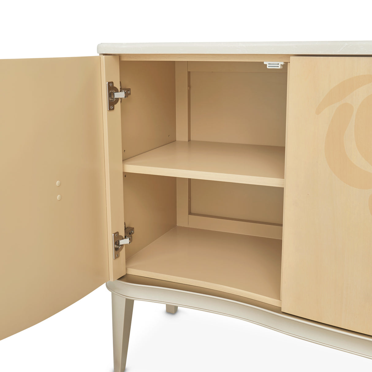 Camellia Field Caramel Sideboard from Michael Amini - Luna Furniture