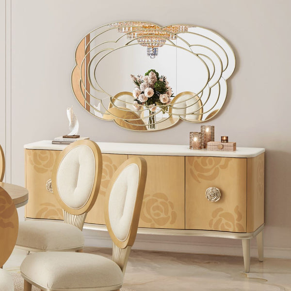 Camellia Field Caramel Sideboard