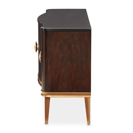 Camellia Field Pecan Warm Pecan Camellia Field Sideboard Warm Pecan from Michael Amini - Luna Furniture