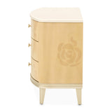 Camellia Field Caramel Camellia Field Nightstand Caramel from Michael Amini - Luna Furniture