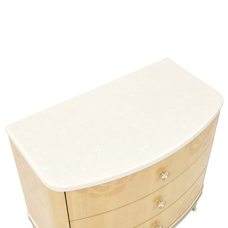 Camellia Field Caramel Camellia Field Nightstand Caramel from Michael Amini - Luna Furniture