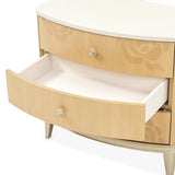 Camellia Field Caramel Camellia Field Nightstand Caramel from Michael Amini - Luna Furniture