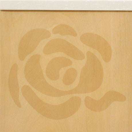 Camellia Field Caramel Camellia Field Nightstand Caramel from Michael Amini - Luna Furniture