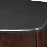 Camellia Field Pecan Warm Pecan Camellia Field Nightstand Warm Pecan from Michael Amini - Luna Furniture