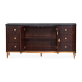 Camellia Field Pecan Warm Pecan Camellia Field Dresser Warm Pecan from Michael Amini - Luna Furniture