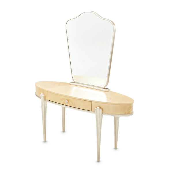 Camellia Field Caramel Vanity With Mirror