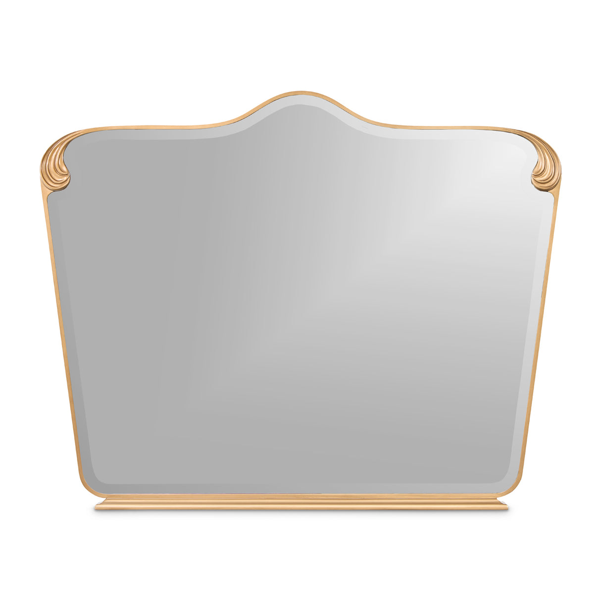 Camellia Field Pecan Warm Pecan Dresser Mirror from Michael Amini - Luna Furniture