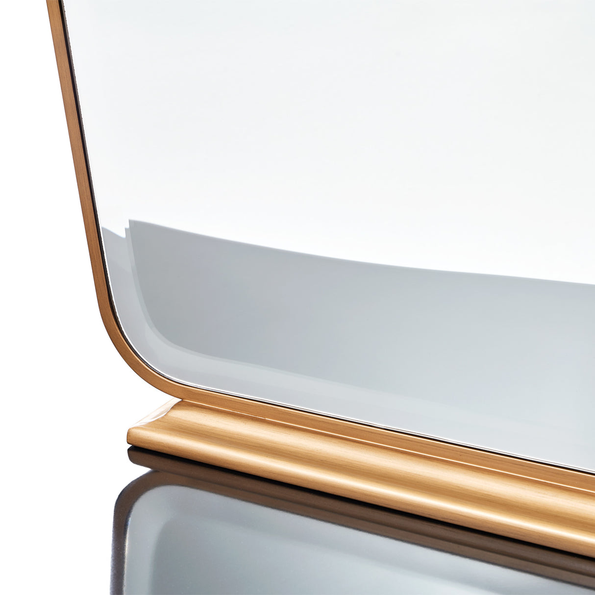 Camellia Field Pecan Warm Pecan Dresser Mirror from Michael Amini - Luna Furniture