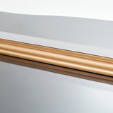 Camellia Field Pecan Warm Pecan Dresser Mirror from Michael Amini - Luna Furniture