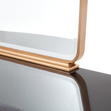Camellia Field Pecan Warm Pecan Dresser Mirror from Michael Amini - Luna Furniture
