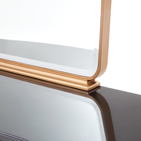 Camellia Field Pecan Warm Pecan Dresser Mirror from Michael Amini - Luna Furniture