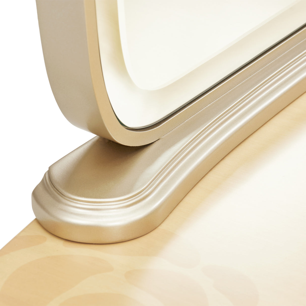 Camellia Field Caramel Vanity Mirror from Michael Amini - Luna Furniture