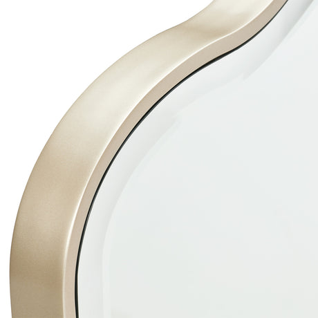 Camellia Field Caramel Vanity Mirror from Michael Amini - Luna Furniture