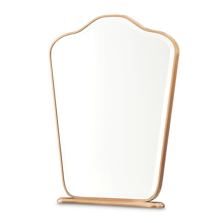 Camellia Field Pecan Warm Pecan Vanity Mirror from Michael Amini - Luna Furniture