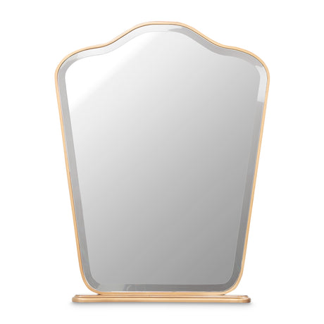 Camellia Field Pecan Warm Pecan Vanity Mirror from Michael Amini - Luna Furniture
