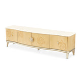 Camellia Field Caramel Media Cabinet from Michael Amini - Luna Furniture