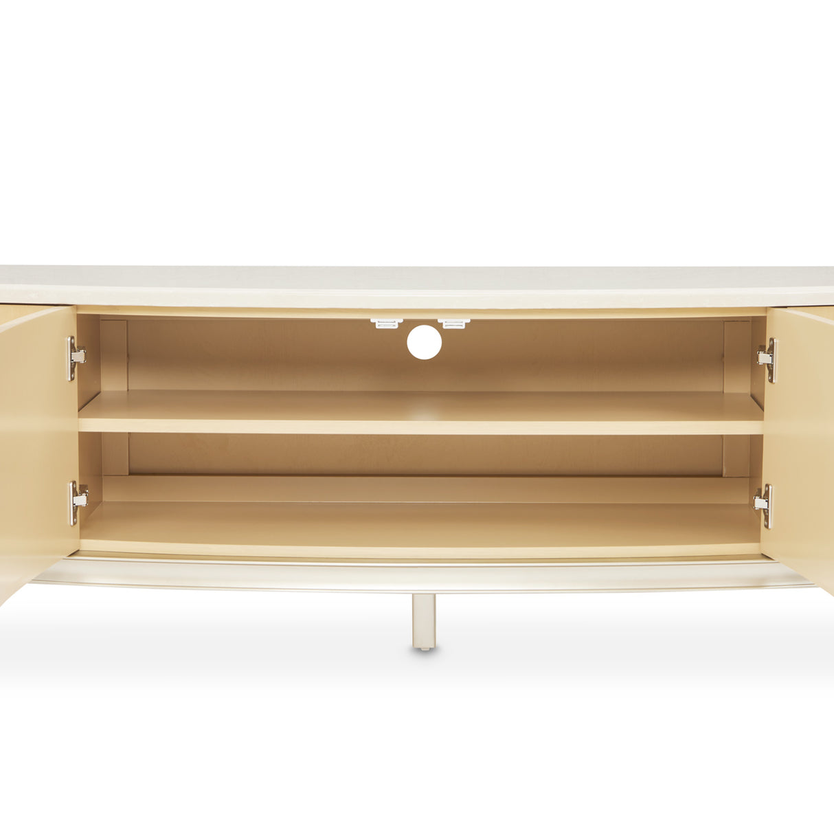 Camellia Field Caramel Media Cabinet from Michael Amini - Luna Furniture