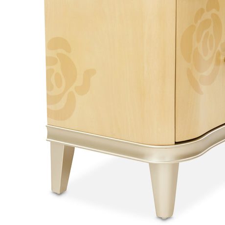 Camellia Field Caramel Media Cabinet from Michael Amini - Luna Furniture