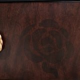 Camellia Field Pecan Warm Pecan Media Cabinet from Michael Amini - Luna Furniture
