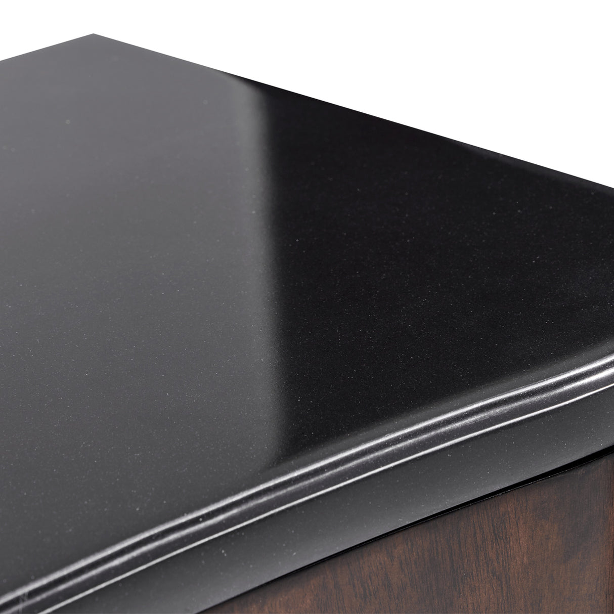Camellia Field Pecan Warm Pecan Media Cabinet from Michael Amini - Luna Furniture