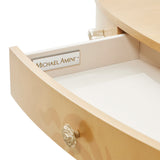 Camellia Field Caramel Camellia Field Oval Cocktail Table Caramel from Michael Amini - Luna Furniture