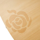 Camellia Field Caramel Camellia Field Oval Cocktail Table Caramel from Michael Amini - Luna Furniture