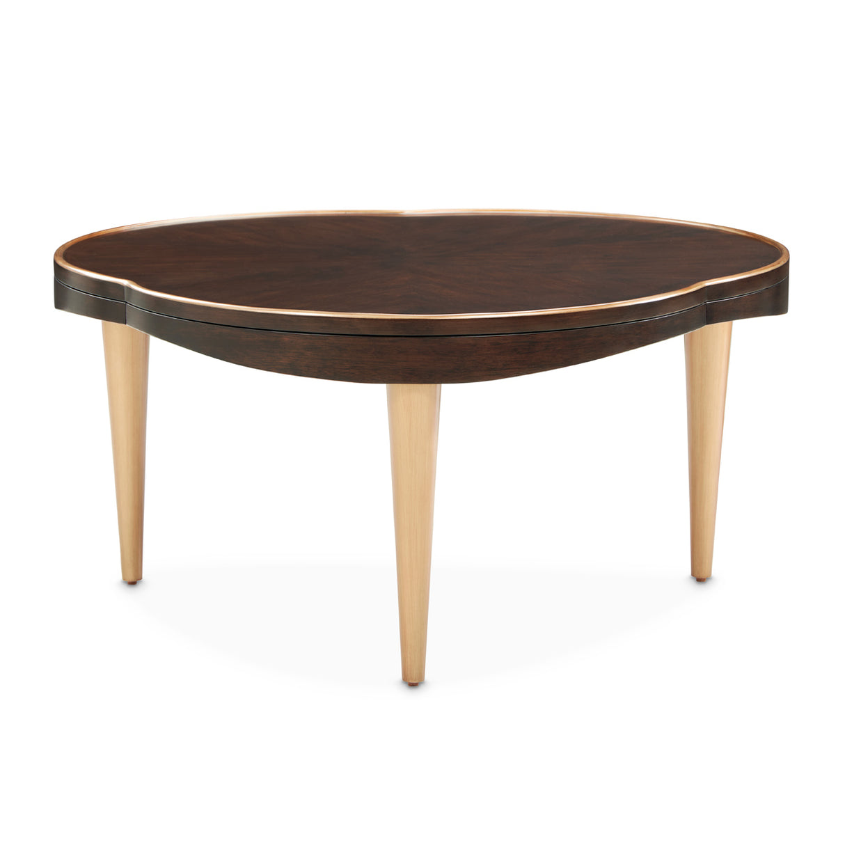 Camellia Field Pecan Warm Pecan Camellia Field Cocktail Table Warm Pecan from Michael Amini - Luna Furniture