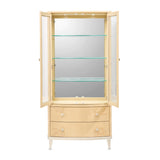 Camellia Field Caramel Display Cabinet from Michael Amini - Luna Furniture