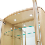Camellia Field Caramel Display Cabinet from Michael Amini - Luna Furniture